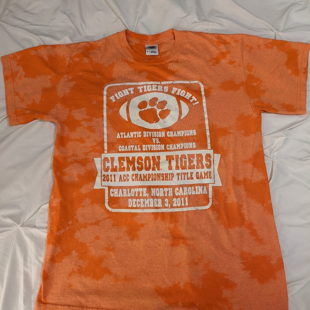Bleached Clemson T-Shirt